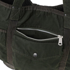 Porter-Yoshida and Co Crag Tote Bag Khaki - Parasol Store