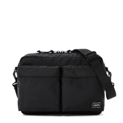 Porter-Yoshida and Co Force Shoulder Bag Small Black - Parasol Store