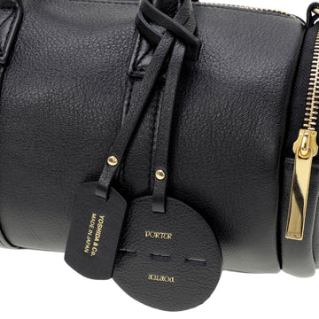Porter-Yoshida and Co Miniature 2 Way Boston Bag Black