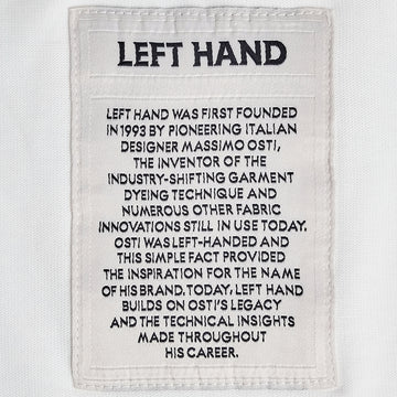 Left Hand Portofino Core T-Shirt White