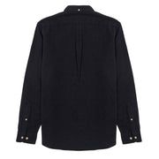 Portuguese Flannel Button Down Teca Shirt Dark Grey