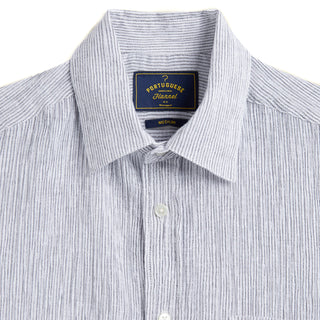 Portuguese Flannel Aaron S/S Shirt White