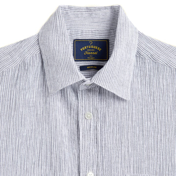 Portuguese Flannel Aaron S/S Shirt White