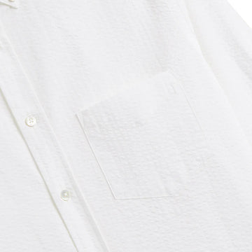 Portuguese Flannel Atlantico L/S Shirt White