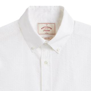 Portuguese Flannel Atlantico L/S Shirt White