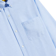 Portuguese Flannel Belavista Open L/S Shirt Blue - Parasol Store