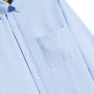 Portuguese Flannel Belavista Open L/S Shirt Blue - Parasol Store