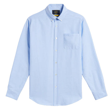 Portuguese Flannel Belavista Open L/S Shirt Blue - Parasol Store