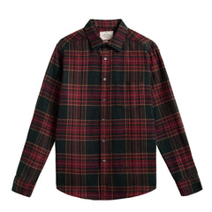 Portuguese Flannel Bravio Shirt Red / Green