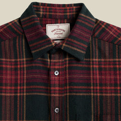 Portuguese Flannel Bravio Shirt Red / Green