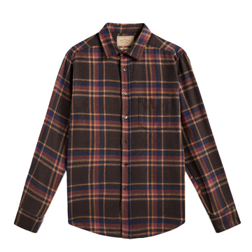 Portuguese Flannel Castor Shirt Brown
