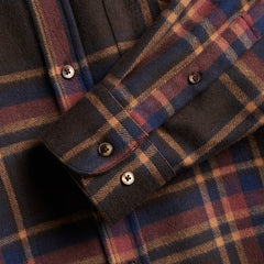 Portuguese Flannel Castor Shirt Brown