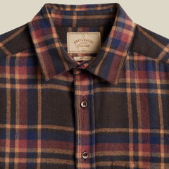 Portuguese Flannel Castor Shirt Brown