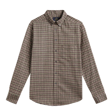 Portuguese Flannel Feno Shirt Brown / Beige
