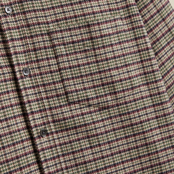 Portuguese Flannel Feno Shirt Brown / Beige