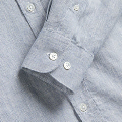 Portuguese Flannel Granular L/S Shirt Blue