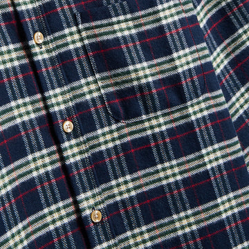 Portuguese Flannel Lamo Shirt Blue - Parasol Store