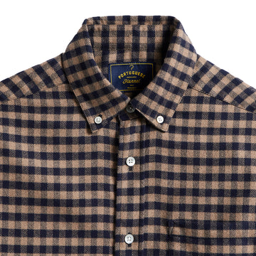 Portuguese Flannel Roca Shirt Blue - Parasol Store
