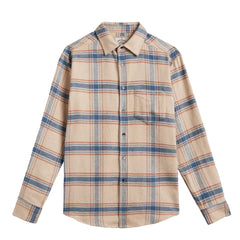 Portuguese Flannel Serena Shirt Cream / Blue
