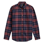 Portuguese Flannel Station Shirt Blue / Red - Parasol Store