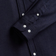 Portuguese Flannel Teca 2.0 Button Down Shirt Navy - Parasol Store