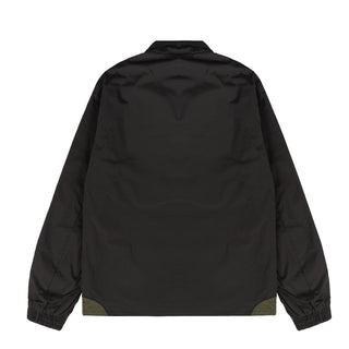 Postal Headline Track Top Black