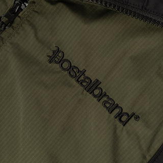 Postal Headline Track Top Black