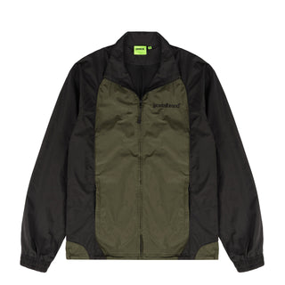 Postal Headline Track Top Black