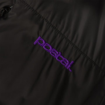 Postal Ledger Windbreaker Black