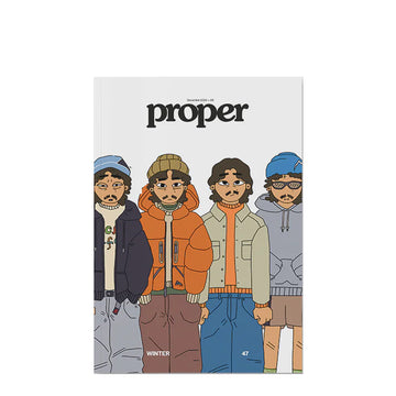 Proper Magazine Issue 47 - Illustrated Cover - Parasol Store