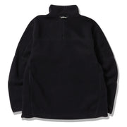 And Wander Wool Fleece Pullover Black And Wander