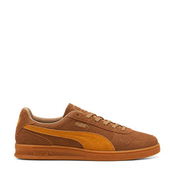 Puma Indoor R-Suede Trainers Chocolate Chip / Sport Yellow