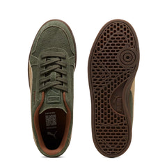 Puma Indoor R-Suede Trainers Dark Olive / Prairie Tan