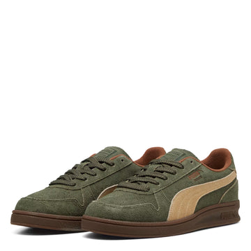 Puma Indoor R-Suede Trainers Dark Olive / Prairie Tan