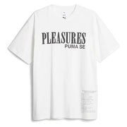 Puma Puma X Pleasures Womens Typo Tee Puma White - Parasol Store