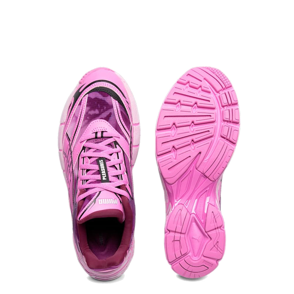 Puma Womens Velophasis Overdyed Pleasure Trainer Grape Wine / Mauve Pop Puma
