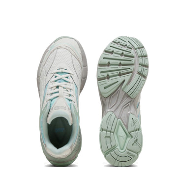 Puma Womens Velophasis Rerooted Trainer Sedate Gray / Green Fog Puma