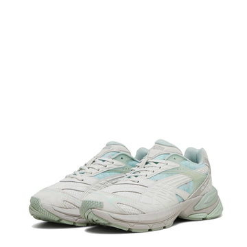 Puma Womens Velophasis Rerooted Trainer Sedate Gray / Green Fog Puma