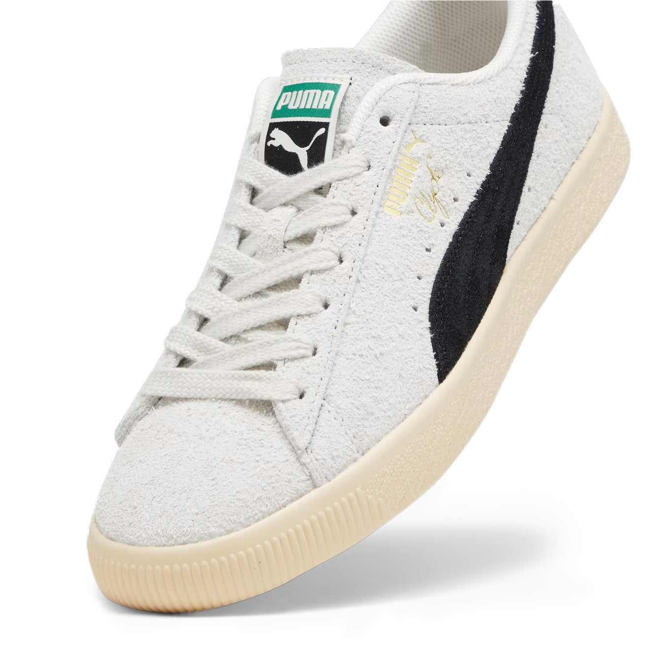 Puma Womens Clyde Teasel Sedate Gray / Cashew Puma