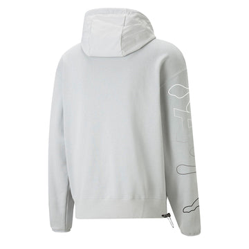 Puma x P.A.M Womens Hoodie Flat Light Gray Puma