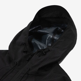 Purple Mountain Observatory 2 Layer Shell Jacket Texture Black - Parasol Store