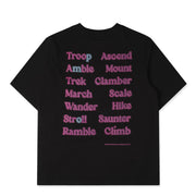 Purple Mountain Observatory Ascend S/S Tee Black