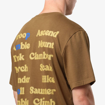 Purple Mountain Observatory Ascend S/S Tee Dark Olive - Parasol Store