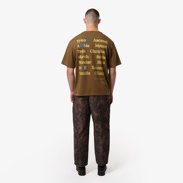 Purple Mountain Observatory Ascend S/S Tee Dark Olive - Parasol Store