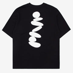 Purple Mountain Observatory Boulders S/S Tee Black - Parasol Store