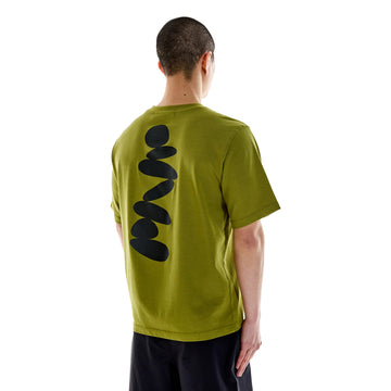 Purple Mountain Observatory Boulders S/S Tee Olive - Parasol Store