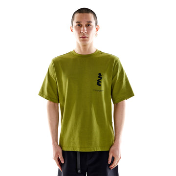 Purple Mountain Observatory Boulders S/S Tee Olive - Parasol Store