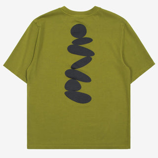 Purple Mountain Observatory Boulders S/S Tee Olive - Parasol Store