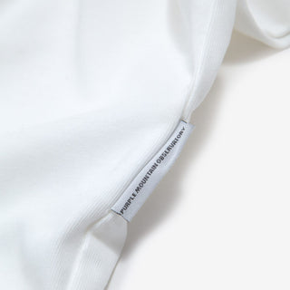Purple Mountain Observatory Boulders S/S Tee White - Parasol Store