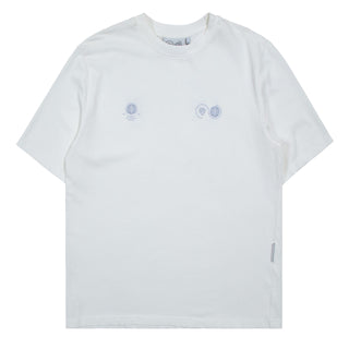 Purple Mountain Observatory Boulders S/S Tee White - Parasol Store